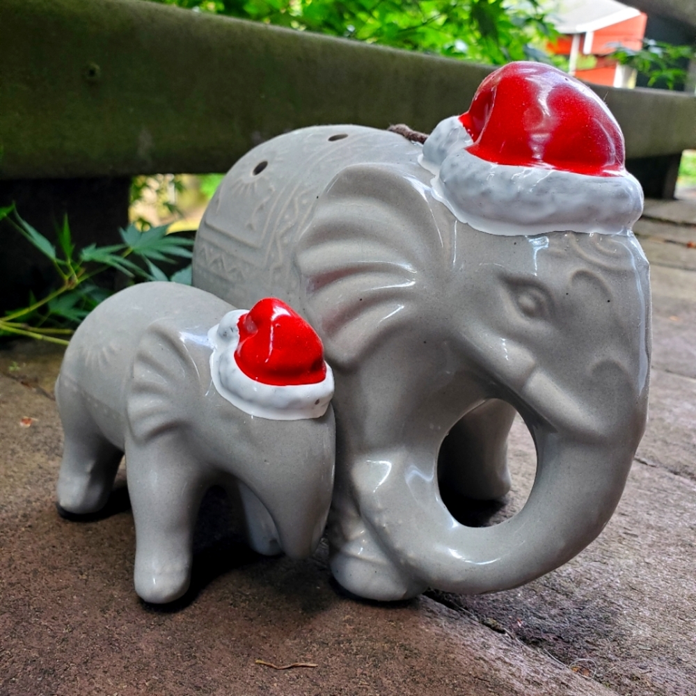 Cute elephant potpourri holder